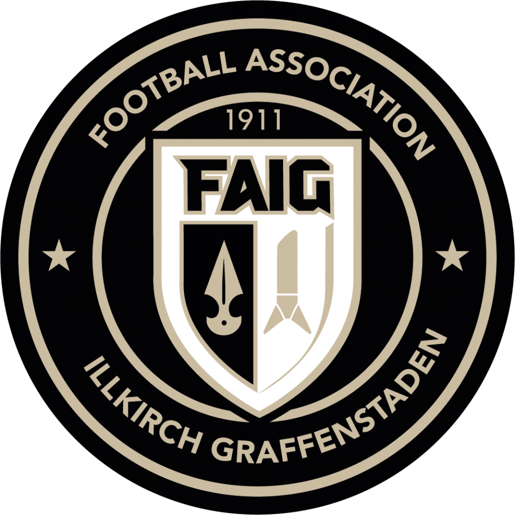 Football Association Illkirch-Graffenstaden - FAIG - Logo - Club de football - Strasbourg - Alsace - Grand Est