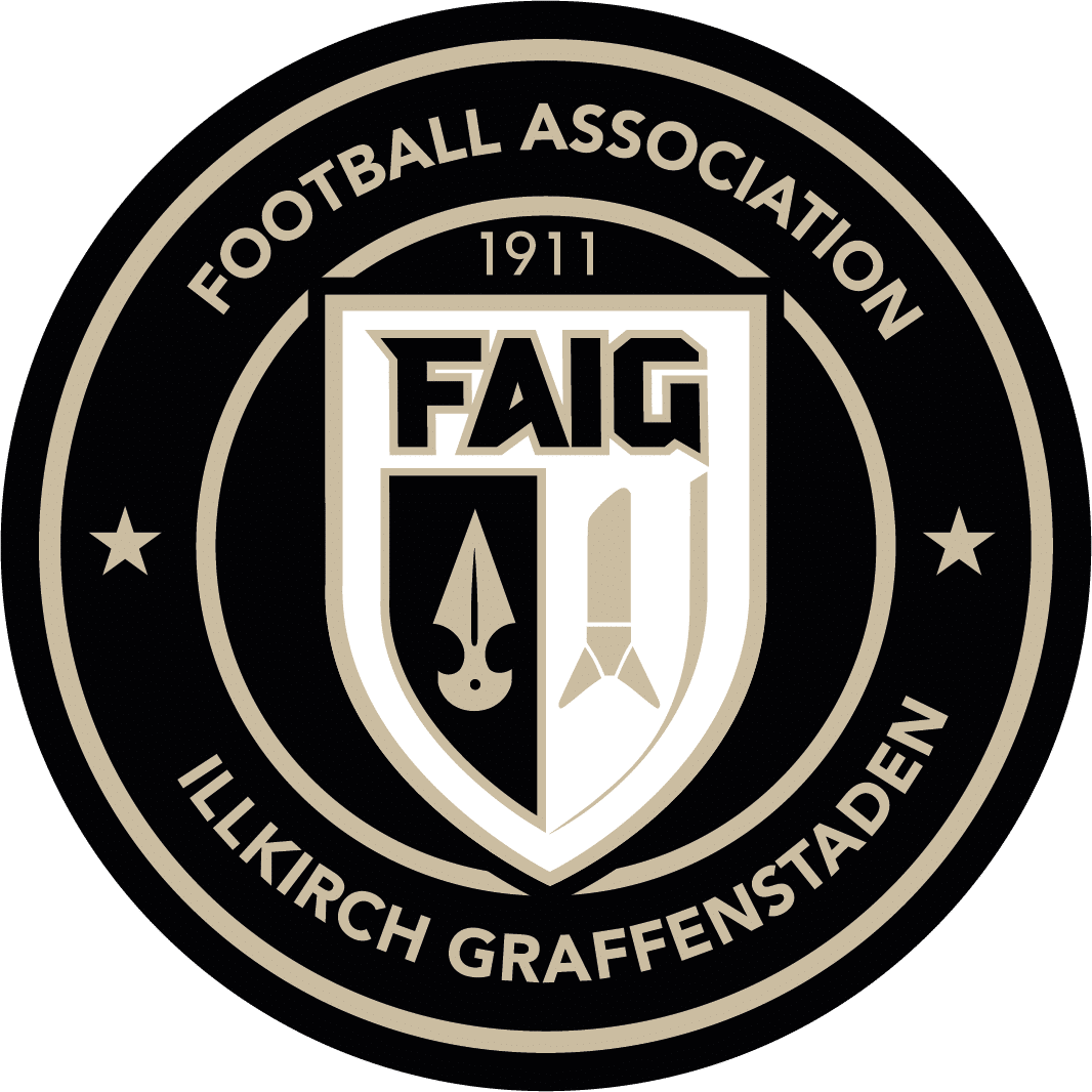 Football Association Illkirch-Graffenstaden - FAIG - Logo - Club de football - Strasbourg - Alsace - Grand Est