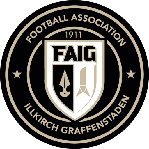 Football Association Illkirch-Graffenstaden - FAIG - Logo - Club de football - Strasbourg - Alsace - Grand Est